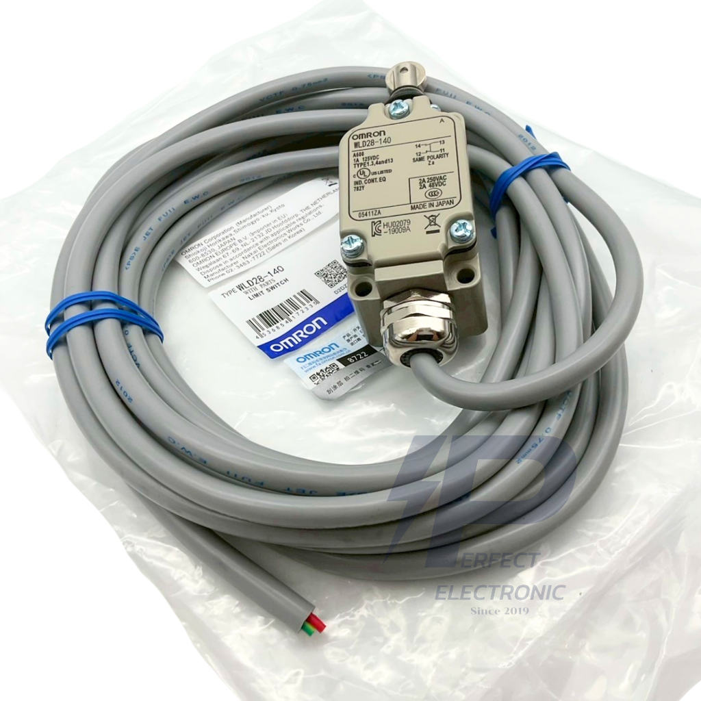 WLD28-140 OMRON Limit Switch ลิมิตสวิตช์ ทนทานต่อสภาพแวดล้อม ลูกสูบ ...