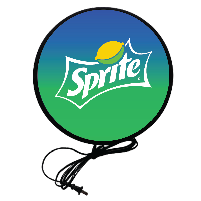 สไปรส์ sprite ป้ายไฟ led lightbox ป้าย ป้ายน้ำ แต่งร้าน ตกแต่ง ป้ายด้าน ...