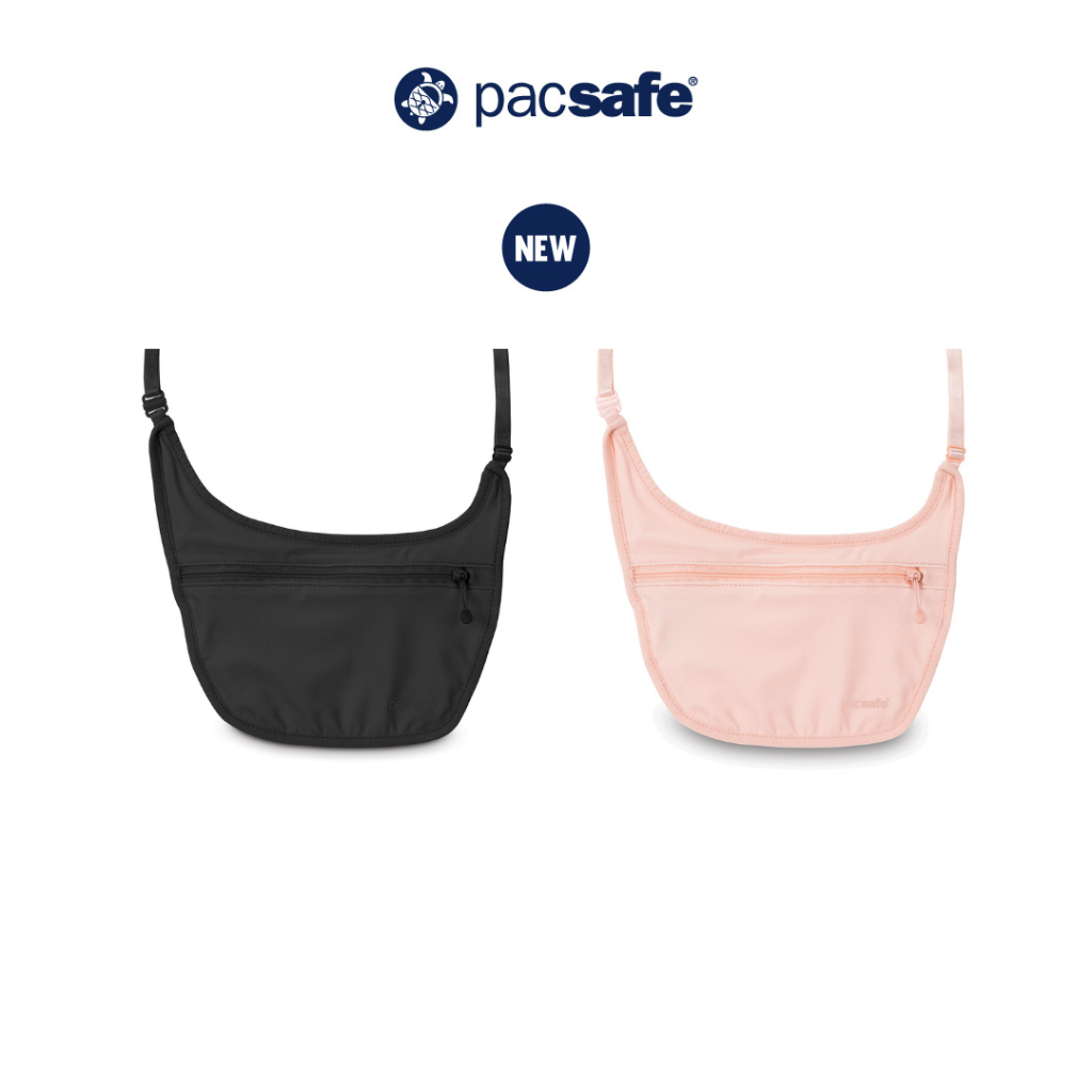 Pacsafe Coversafe S80-Geheim tasje te dragen op het lichaam-Roze