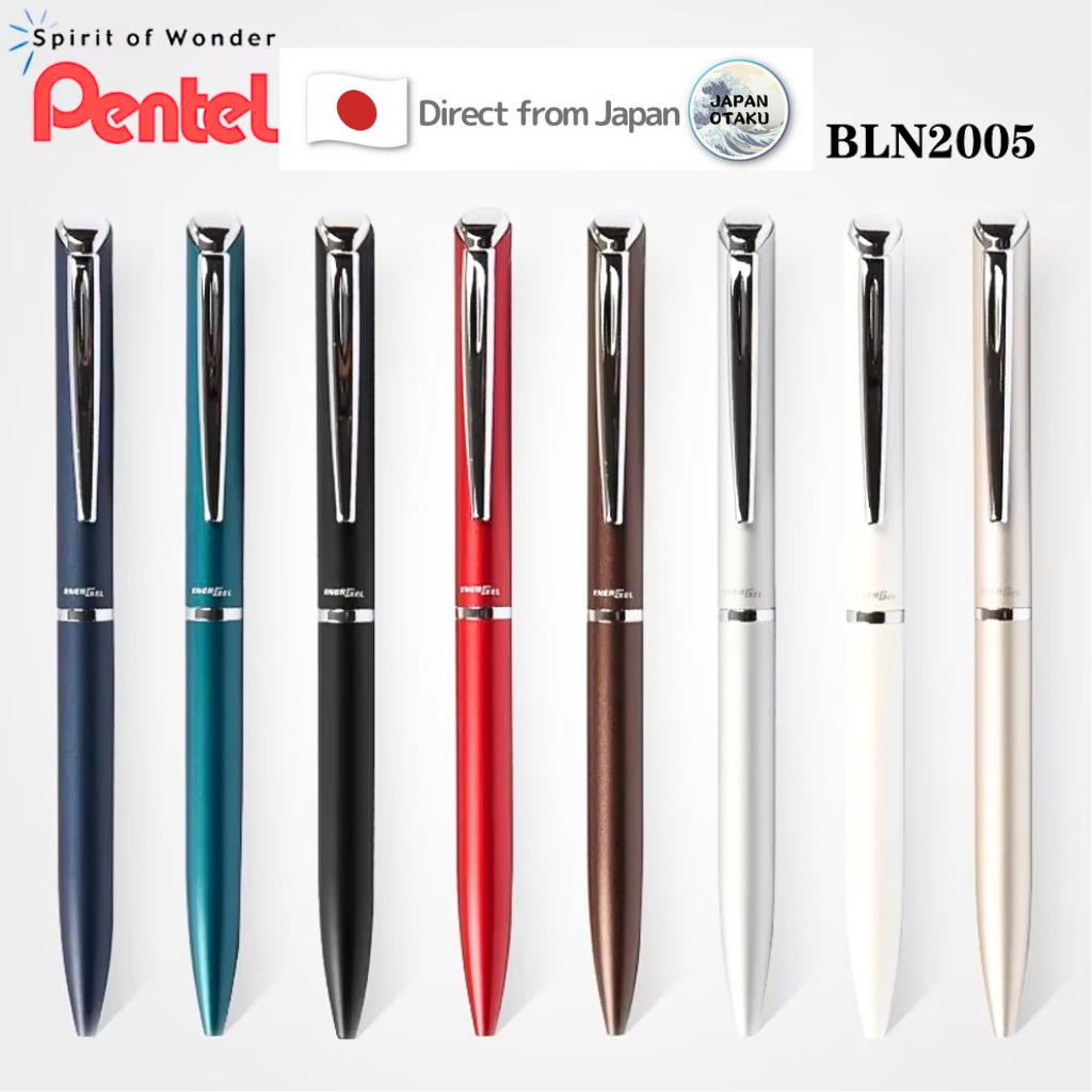 thumbnail image 2 of Pentel EnerGel Philography Rollerball Pen - Pastel Violet, 0.7mm, Quick-Dry Ink, Gift Box 2 of 5
