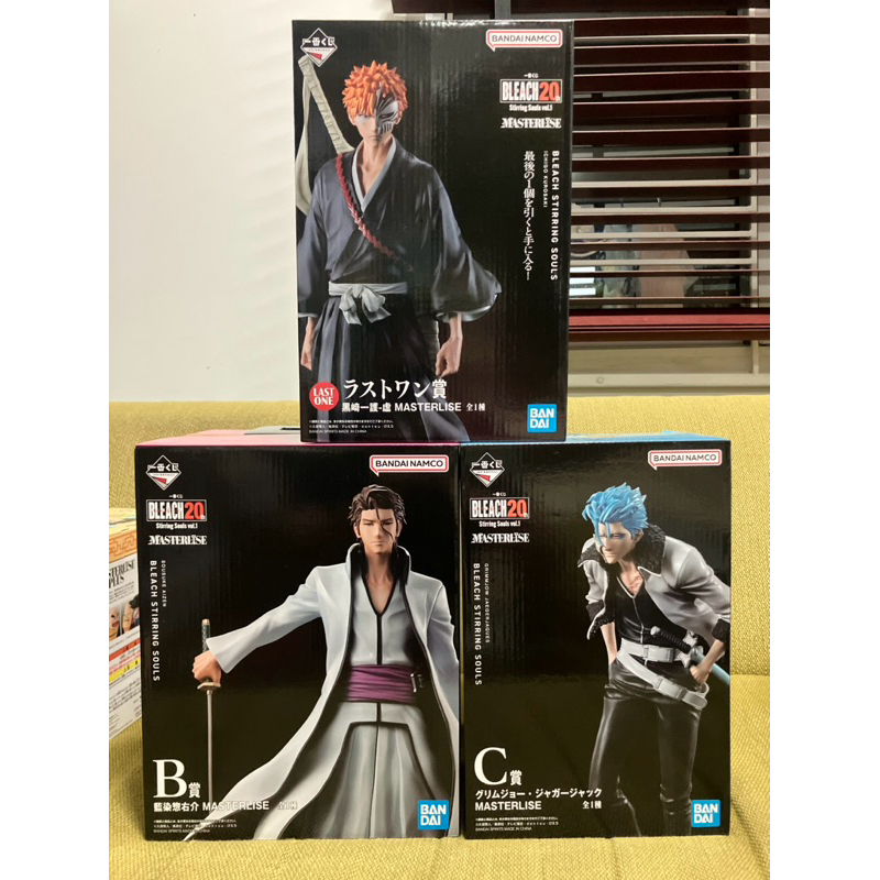 Bandai Ichiban Kuji BLEACH 20th Stirring Souls Vol 3 – A/B/C/Last One Figures – Japan Original 2025