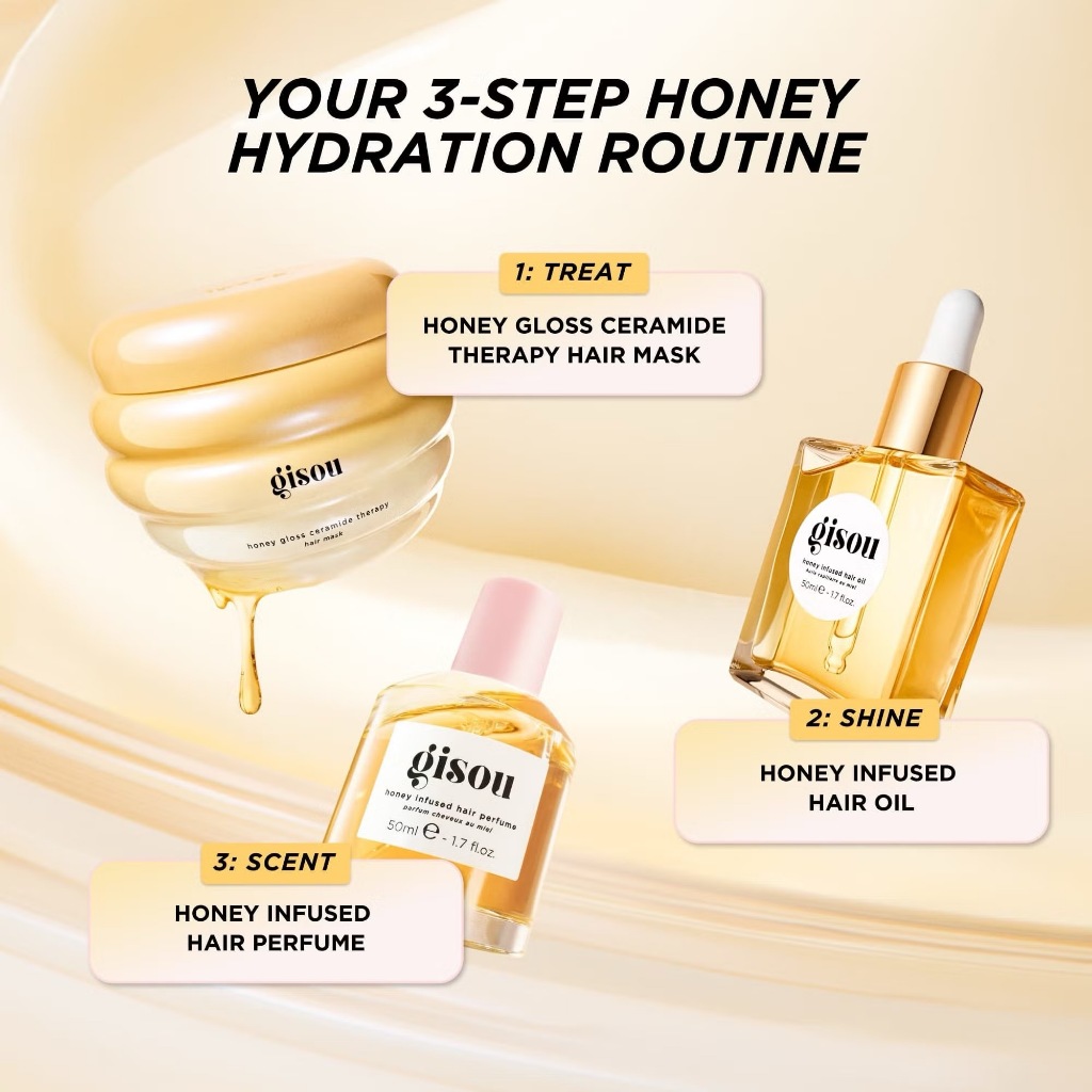 ของเข้า 22/7* GISOU Honey Gloss Ceramide Therapy Hydrating Hair