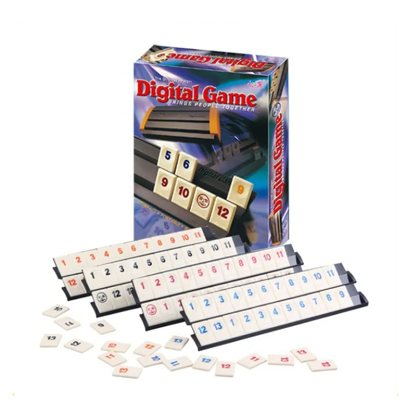 Rummikub Rummy Digital Card Board Game Puzzle Family Party Parent-child ...