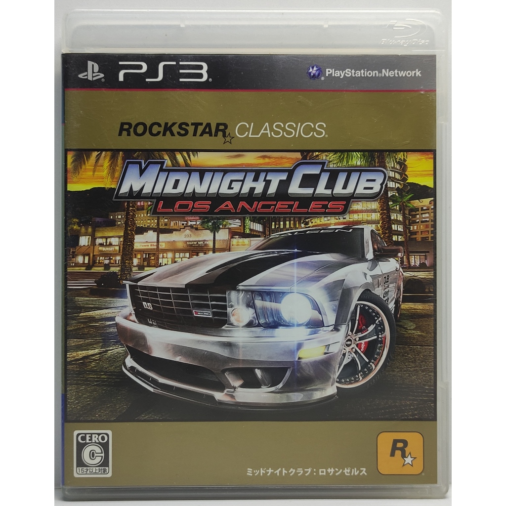 Midnight Club: Los Angeles (Rockstar Classics) [Z2,JP] แผ่นแท้ PS3 มือ ...