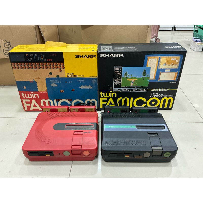 ファミコン　シャープ　AN-500B i*i様 【希少品】SHARP ツインファミコン AN-500B 本体 - メルカリ