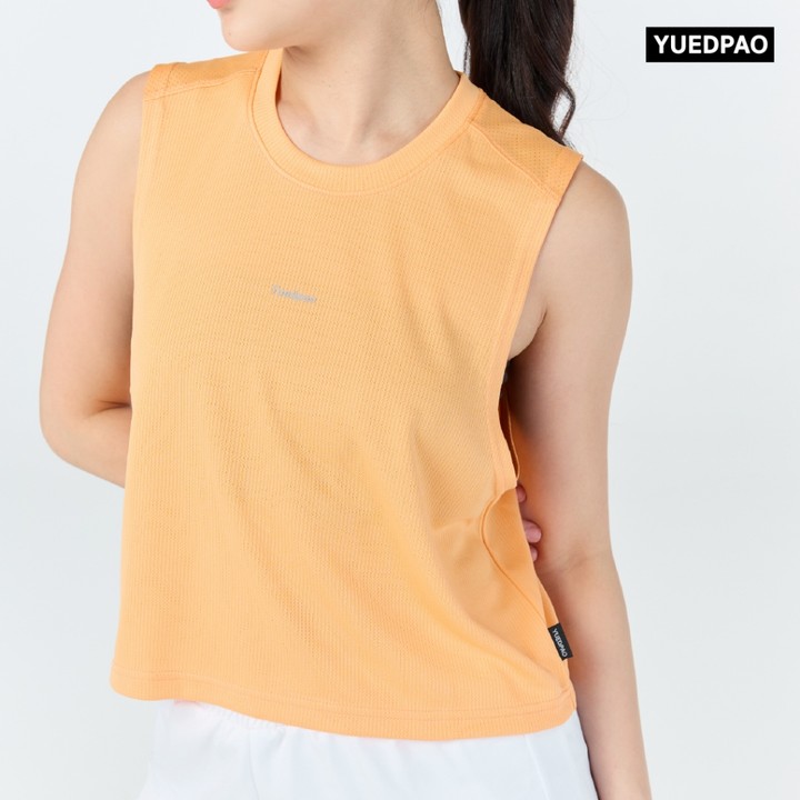 Yuedpao Sportswear - Ultra Flow Sleeveless Crop เสื้อออกกำลังกายผู้หญิง ครอปแขนกุด (10 สี) — เสื้อผ้ากีฬาและเครื่องแต่งกาย แบรนด์ Yuedpao ของแท้ 100% เช็คราคาจาก Shopee Lazada thumbnail 9