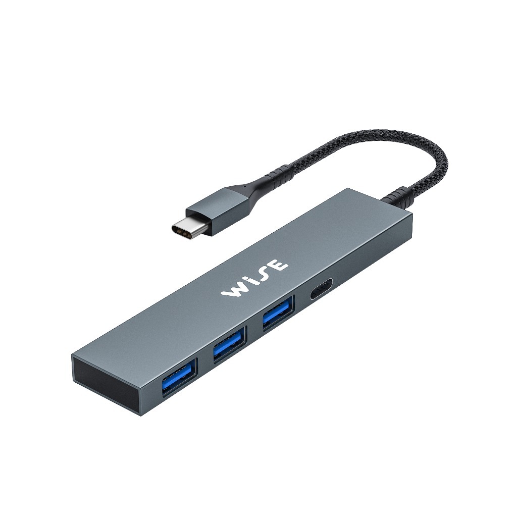 WISE USB Hub Type C - USB A 3 ports/ Micro USB 1 port USB 3.2รับประกัน ...