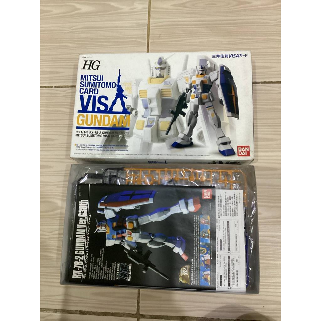 Hg 1/144 RX-78-2 Gundam ver.G30th Mitsui Sumitomo VISA card Ver