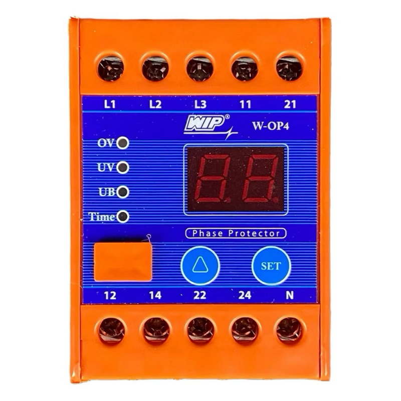 WIP อุปกรณ์กันไฟตก Phase Protector รุ่น W-OP2 220V และ W-OP4 380V ...
