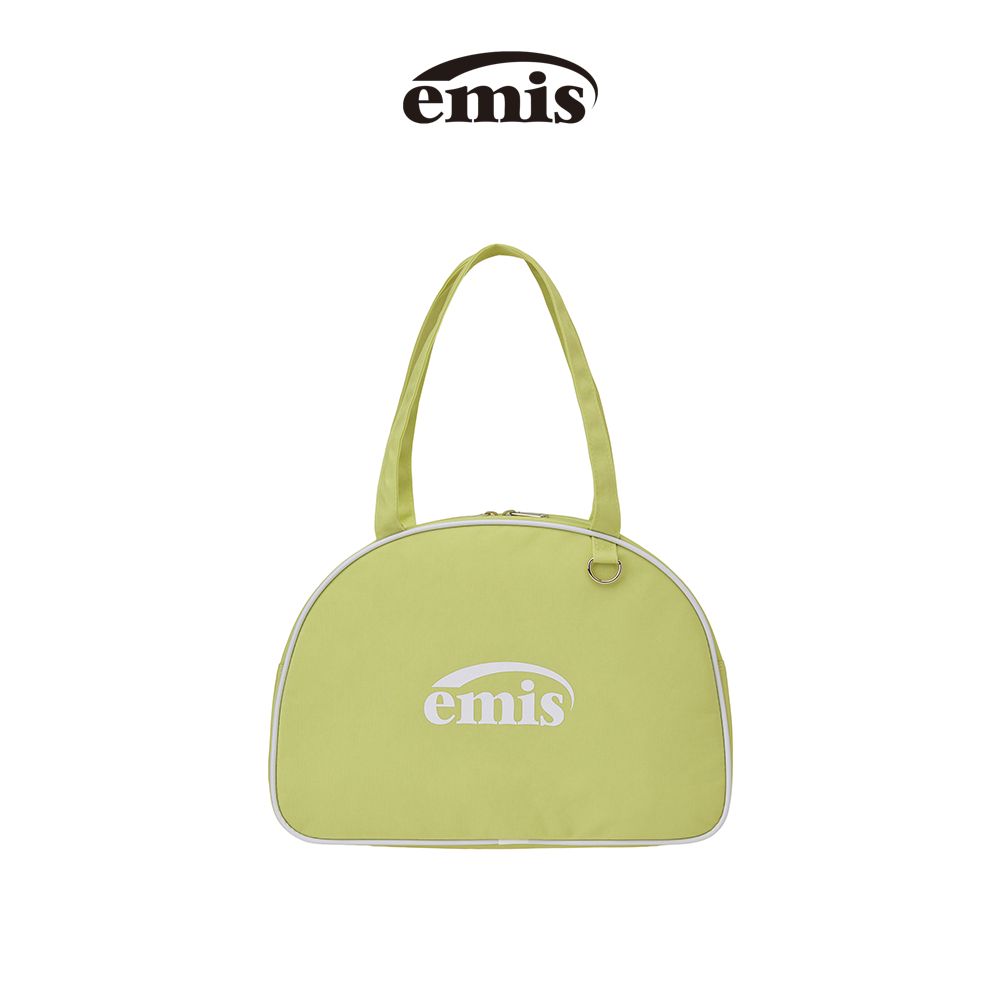 EMIS - NYLON ROUND HALF BAG (BLACK , LIME , PINK) | Shopee