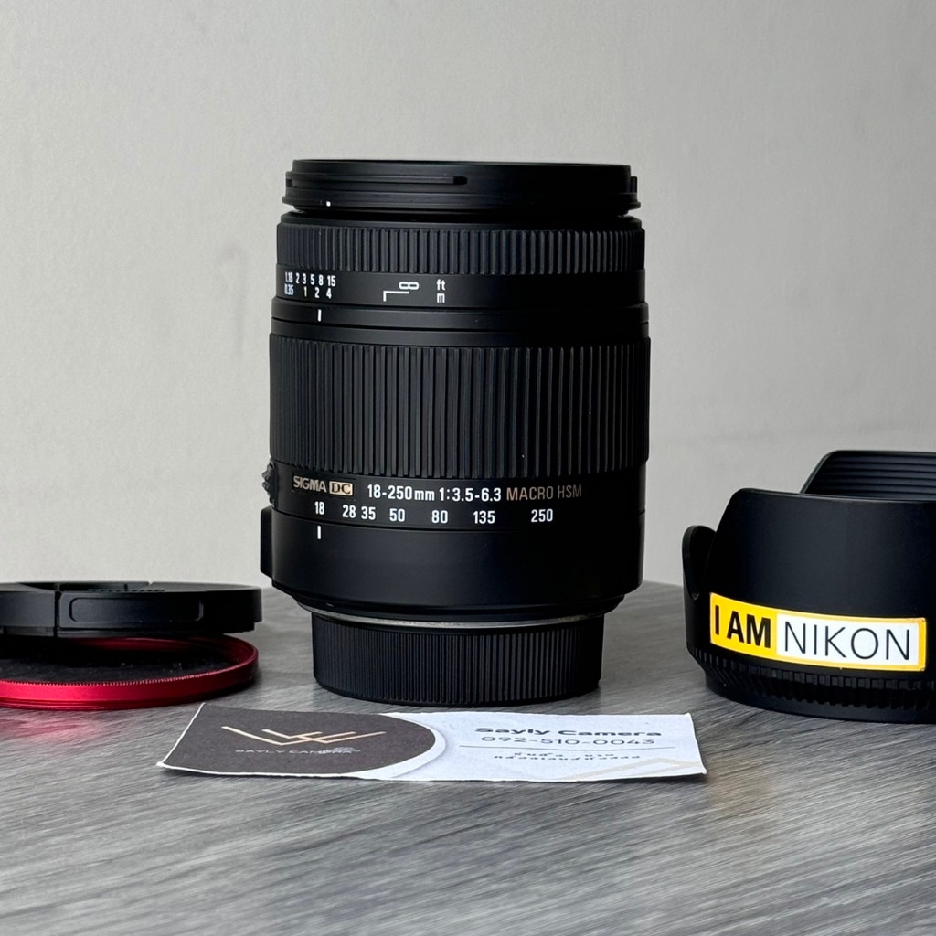 เลนศ์ซูม ถ่ายไกล sigma for nikon 18-250 canon18-250 18 - 250 | Shopee ...