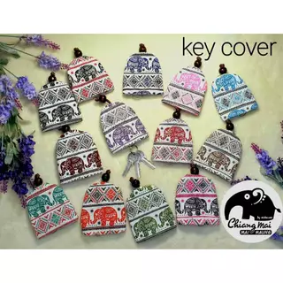 key cover ที่เก็บพวงกุญแจลายช้าง ทรงระฆัง ของฝากของที่ระลึกเชียงใหม่ ของชำร่วย สินค้าทำมือ ราคาส่ง จากผู้ผลิต พร้อมส่ง photo