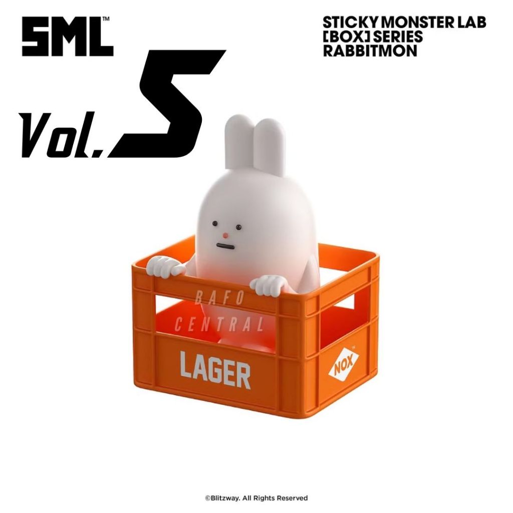 Live ** SML V.5 Sticky Monster Lab Mini-Figure Vol.5 Series พร้อมส่ง ...