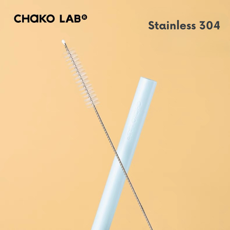 CHAKO LAB straw brush แปรงล้างหลอด สแตนเลส 304 ชาโคแล็บ ของแท้ | Shopee ...