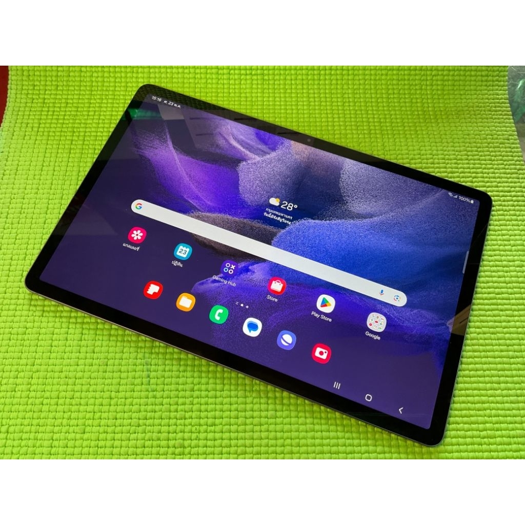 samsung galaxy tab s7fe ใส่ซิมได้โทรได้ มีปากกา s pen สภาพใหม่มาก ...