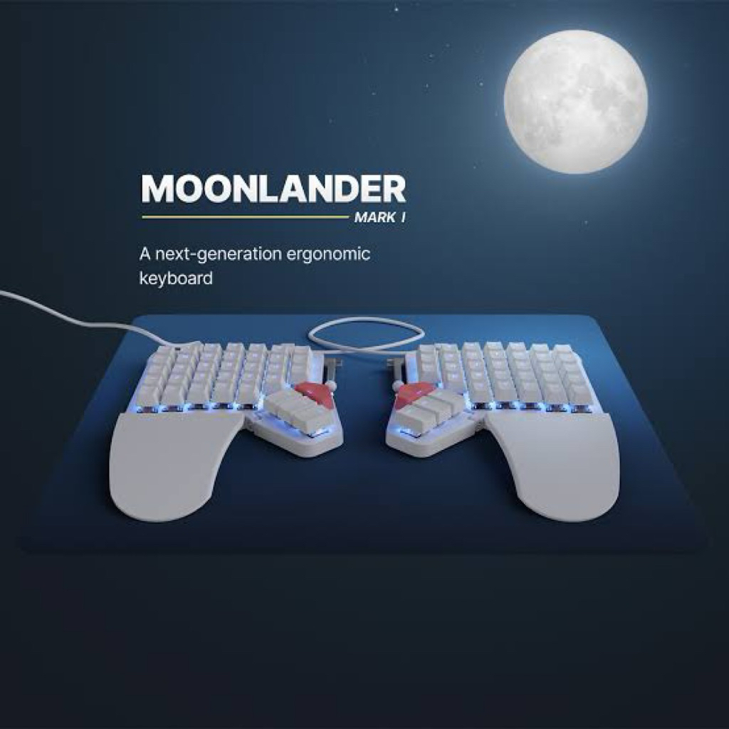 MOONLANDER MARK I - Mechanical Keyboard ZSA | Shopee Thailand