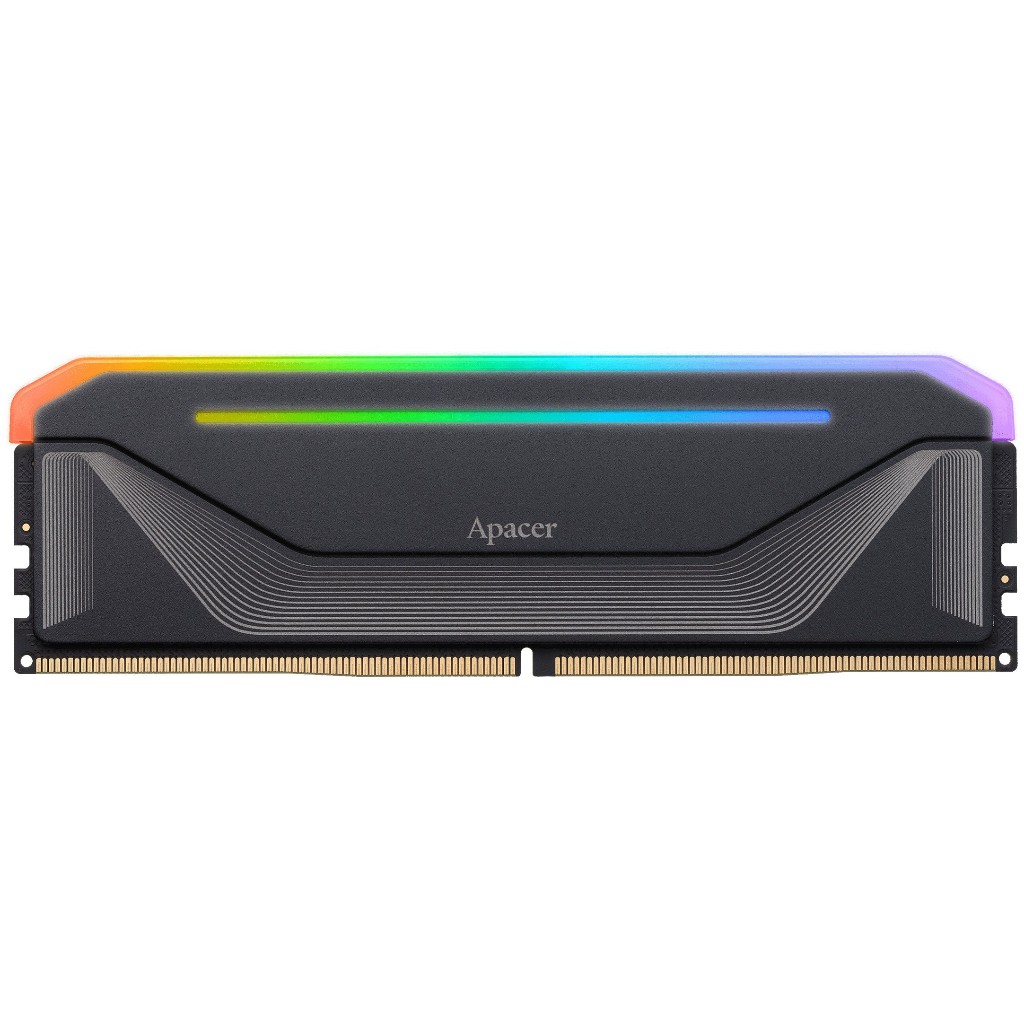 S*A様 Apacer DDR5 32GB(16GB×2) 黒 32GB (16GBX2) RAM DDR5(5200) APACER NOX RGB BLACK