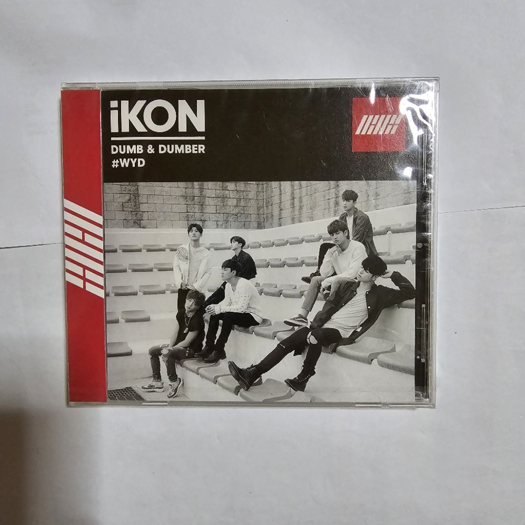iKON DUMB & DUMBER JAPAN DEBUT SINGLE GROUP COVER CD ของใหม่ ไม่แกะซีล ...