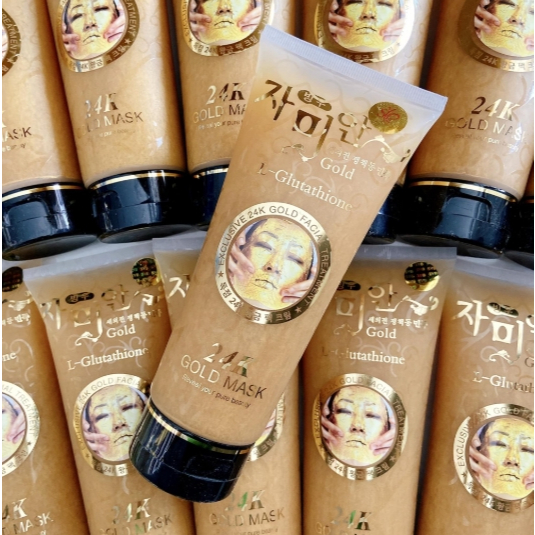 24K Gold Mask   L-Glutathione  24K     | Shopee Thailand