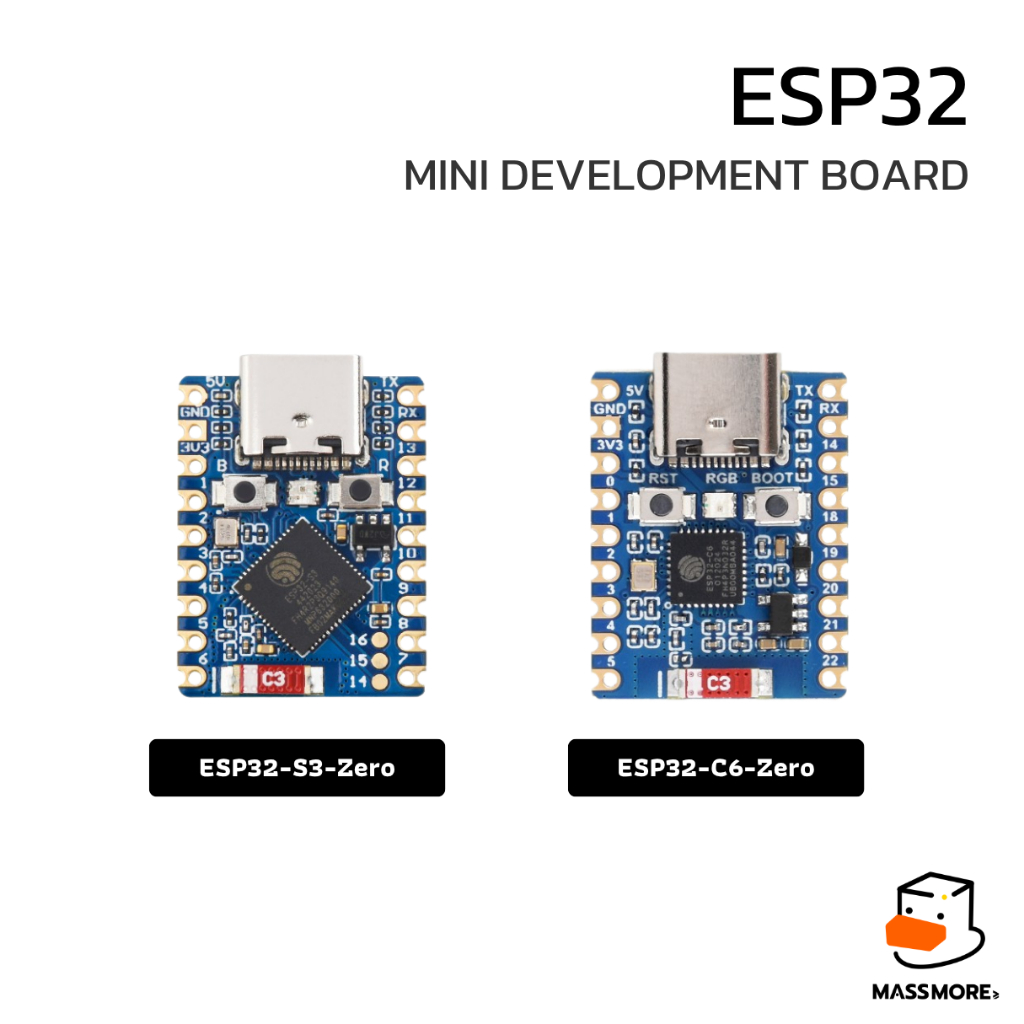 บอร์ดพัฒนา ESP32-S3-Zero ESP32-C6-Zero Mini Development Board Home ...