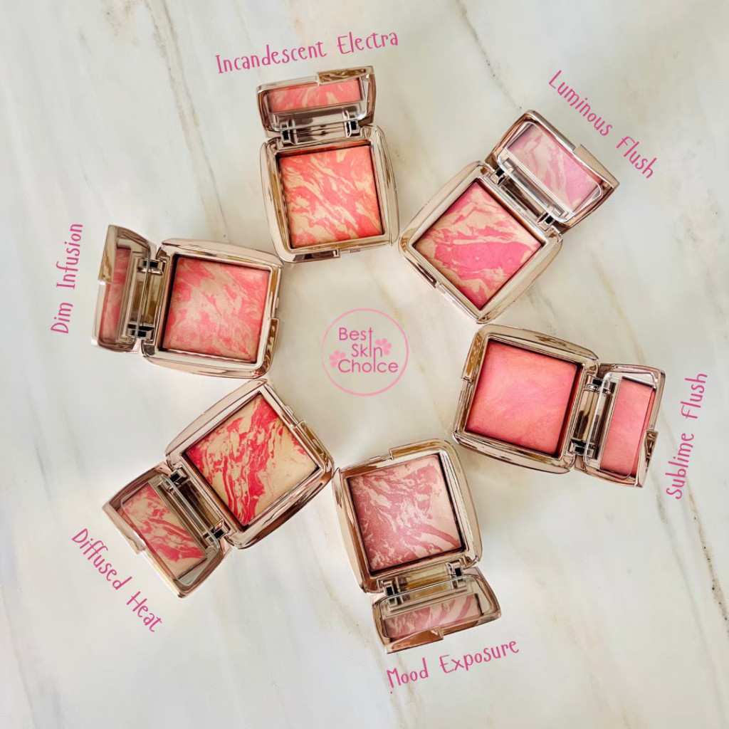 HOURGLASS AMBIENT Lighting Brush Ethereal glow, Sublime Flush, Mood ...