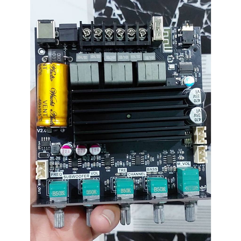 ST21ของแท้300Wระบบ2.1wuzhi audio 100+100+200w12-30vDC | Shopee Thailand