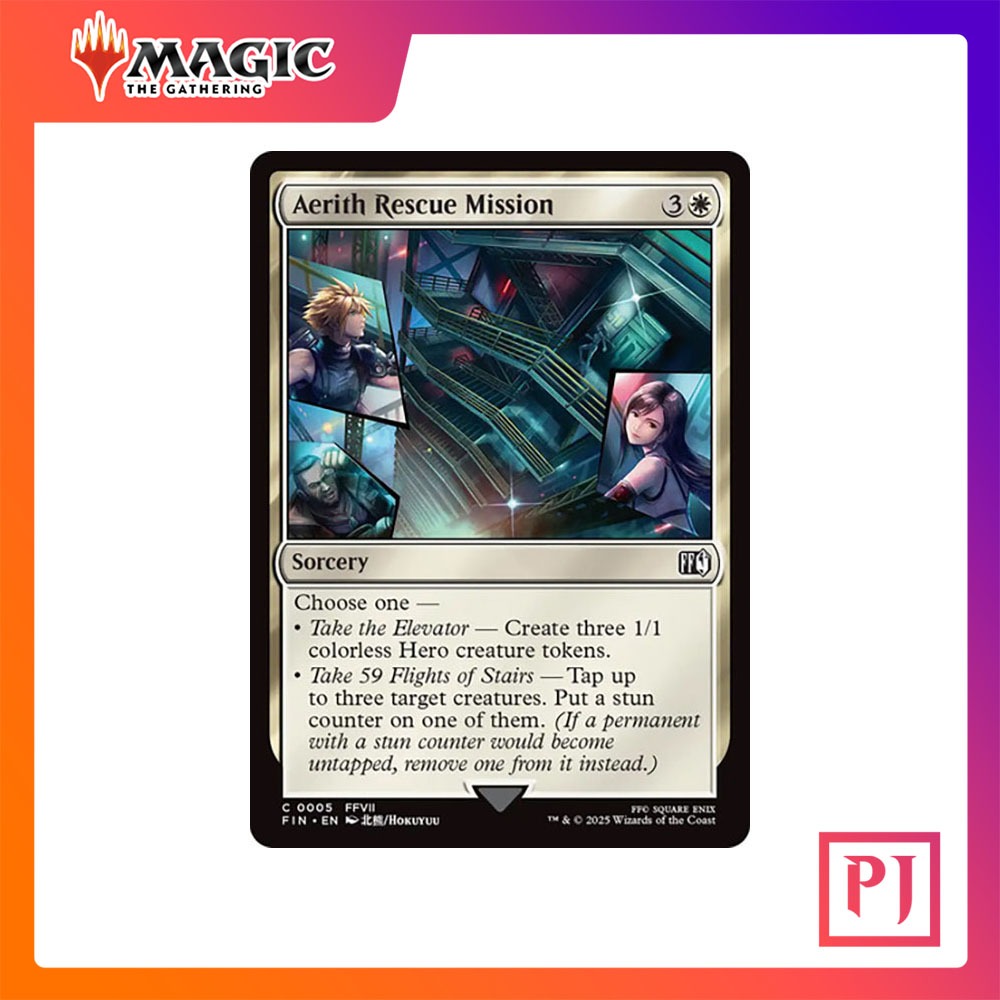 [MTG] Aerith Rescue Mission [FIN] [WHITE] [COMMON] [NORMAL] [ENG ...
