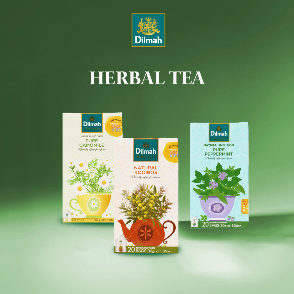 Dilmah Tea ชาเขียว & ชาสมุนไพร (เฉพาะชาสมุนไพรไม่มีคาเฟอิน**) | Shopee ...