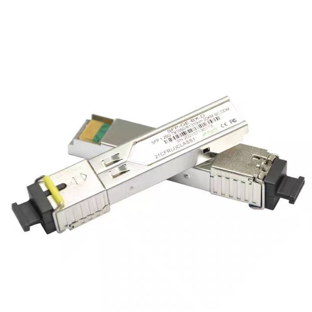 ราคารอพรีเท่านั้น (1คู่) โมดูล SFP module sc [BiDi] Gigabit 20กิโล ...
