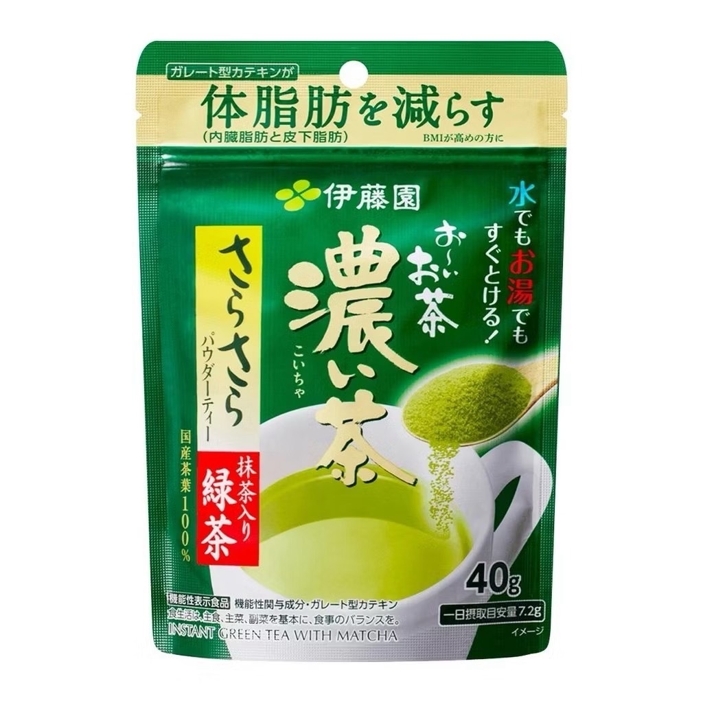 ITOEN Oicha Strong Premium Tea Bag ขนาด 40 กรัม ชาเขียวผสมมัทฉะสูตร ...
