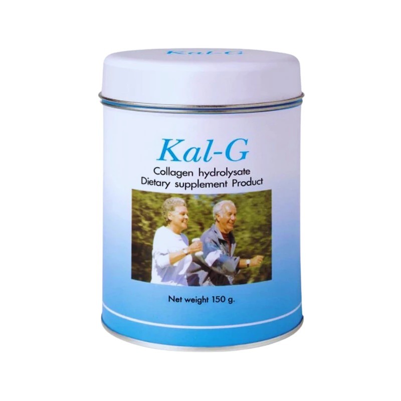 แท้ 05/2028 KAL-G แบบกระป๋อง 150G. แคล-จี ผลิตภัณฑ์เสริมอาหาร คอลลาเจน ...