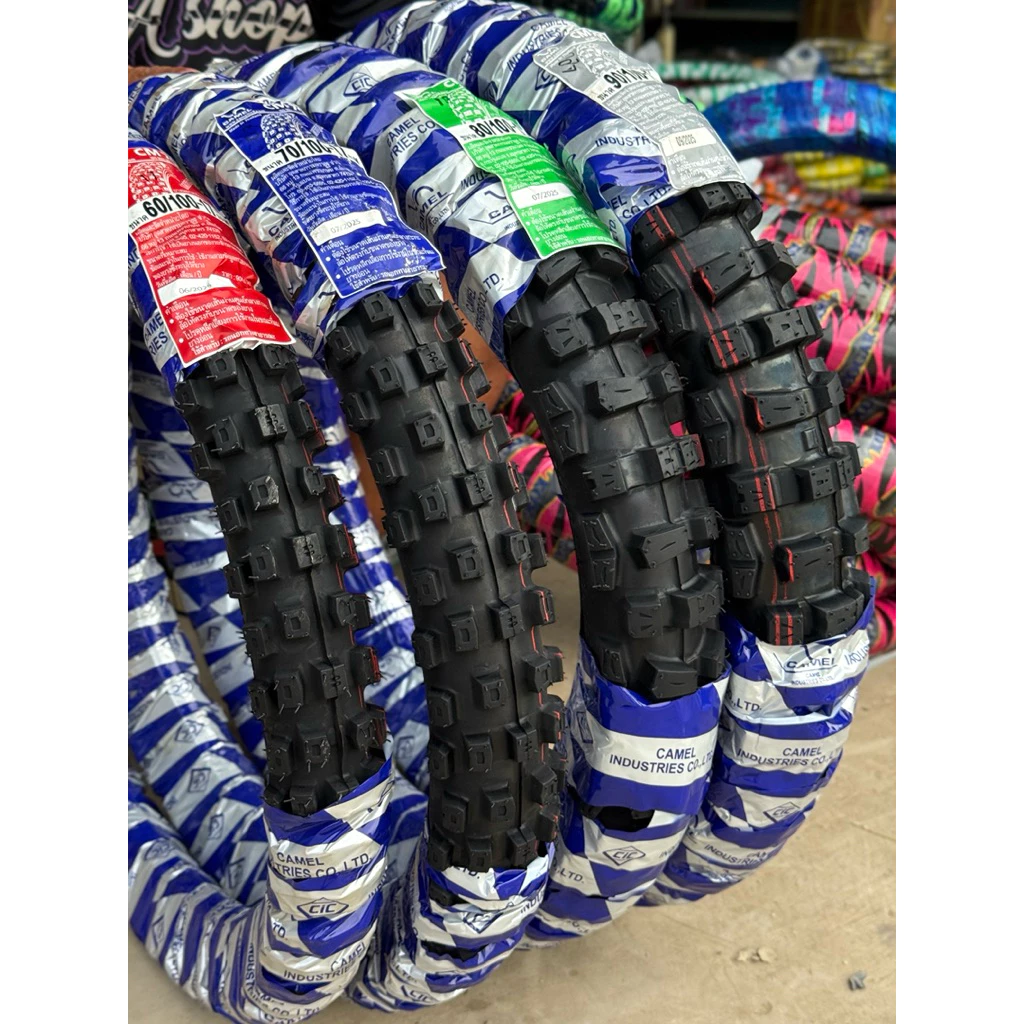 ล้อยางนอกCAMELลายวิบากใหญ่ MOTOCROSS 60/100-17 70/100-17 80/100-17 90/100-17 cm705 รูปที่ 3