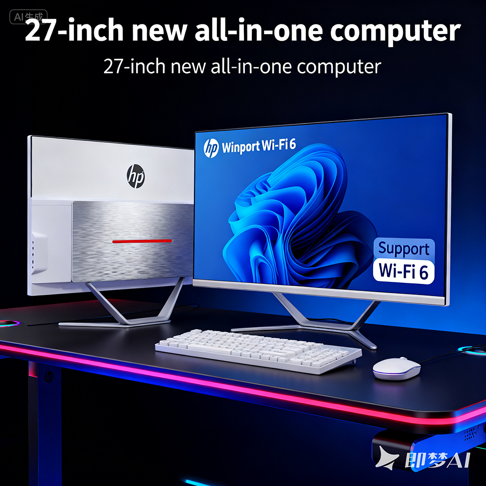 27-inch All-in-One Computer with i7-9750H, 16GB RAM, M.2 256GB SSD ...