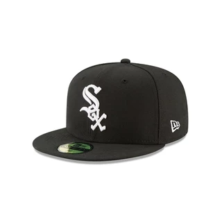 New Era หมวกรุ่น Chicago White Sox Authentic Black 59Fifty Cap
