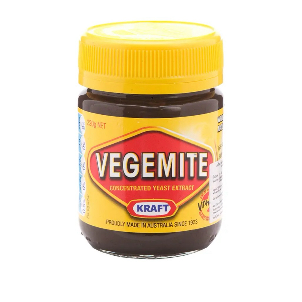 Kraft Vegemite 220g. ซอสสำหรับหมัก จิ้ม หรือทำแกรวี่ เวจจีไมต์ | Shopee ...