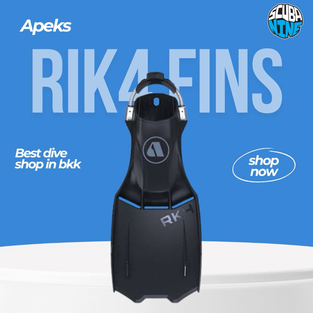 apeks rk4 ฟินดำน้ำ แบบ open heel รุ่นใหม่ | Shopee Thailand