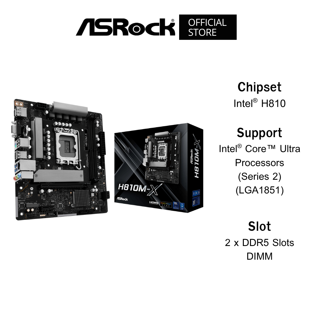 สั่งซื้อสินค้าออนไลน์จาก ASRock Official Store | Shopee Thailand