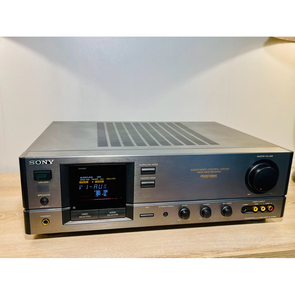 A-01-081025 SONY TA-AV590 เครื่องขยายเสียงมือสองจากประเทศญี่ปุ่น