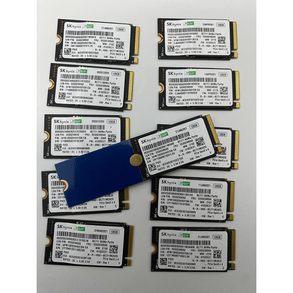 Ổ Cứng SSD Hynix BC711 128GB M.2 2230 PCIe NVMe Gen 3×4, SSD Tốc Độ Cao - Bảo Hành 1 Năm