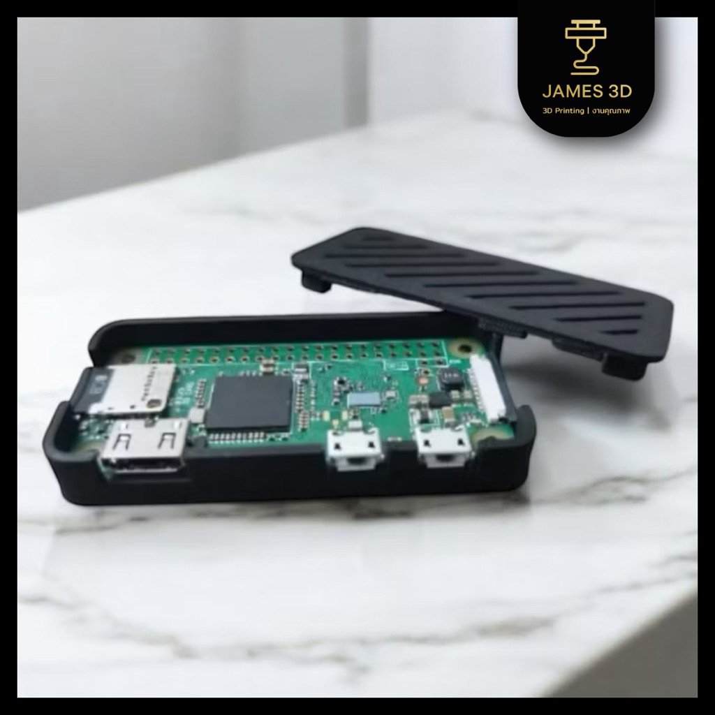 เคส Raspberry Pi Zero 2 W housing with Rack พร้อมช่องระบายความร้อน ...