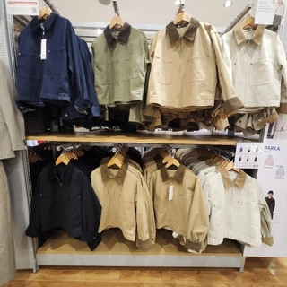 โปรโมชั่น Flash Sale : รับหิ้วของแท้ Uniqlo เสื้อแจ็คเก็ตผู้ชายผู้หญิง มีซิป ผ้ากำมะหยี่ ผ้ายีนส์ ใส่แล้วเป็นเท่ห์ ดุดัน