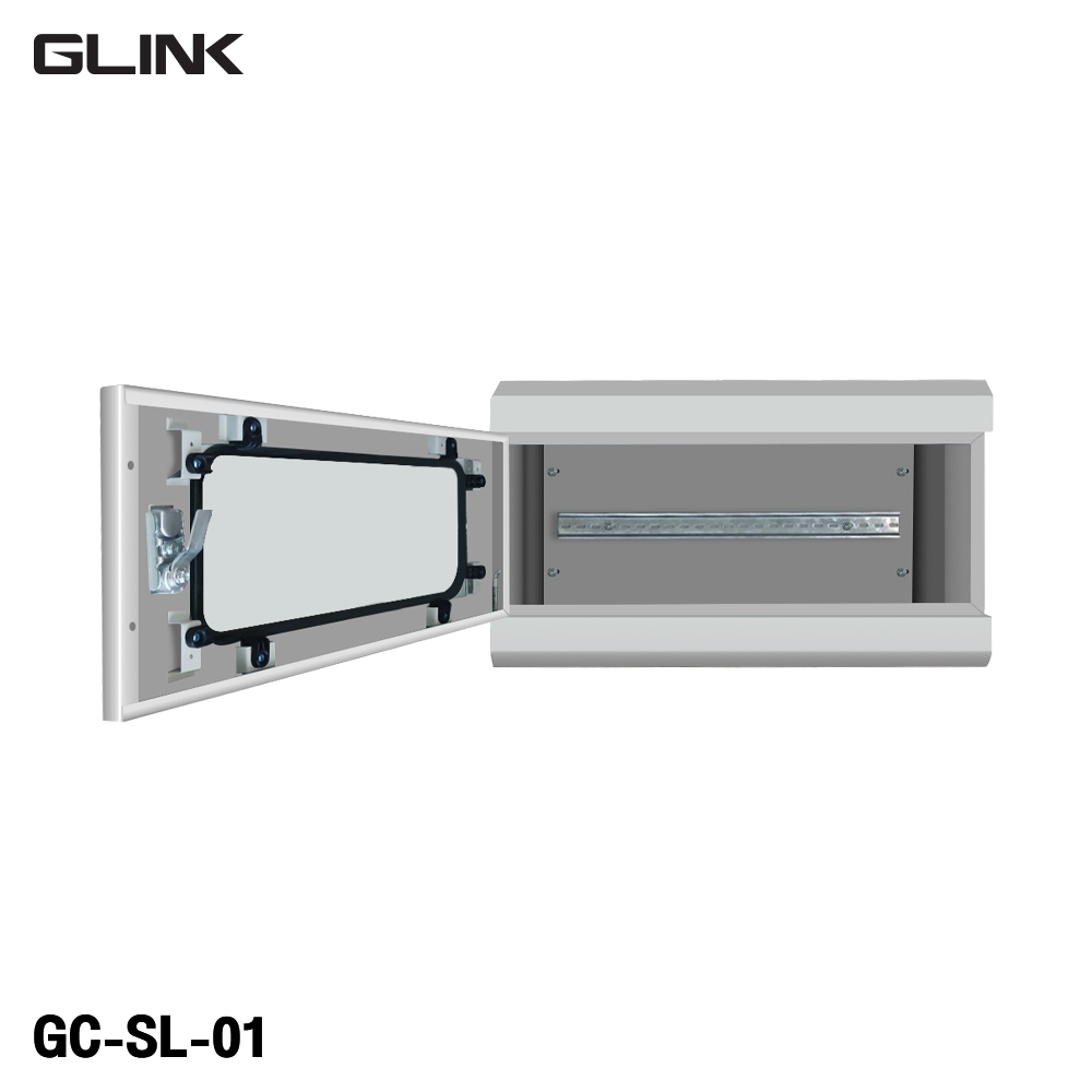 Glink GC-SL-01 Solar Equipment Cabinet Combiner Box พร้อมรางปีกนก 24 ...