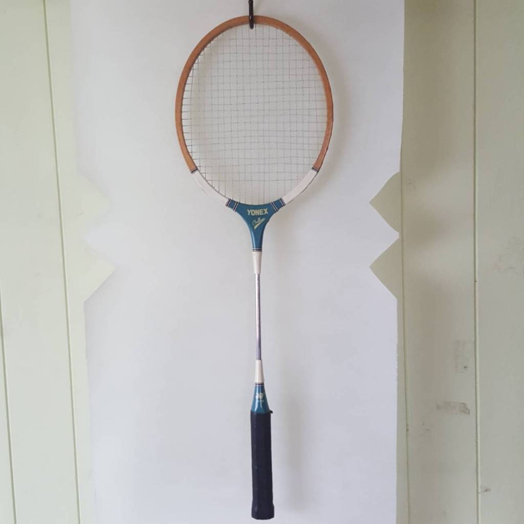 YONEX 木製 ヴィンテージ B-500 challenge ไม้แบดมินตันวินเทจ รุ่นกรอบไม้ YONEX Challenge B-500 Badminton