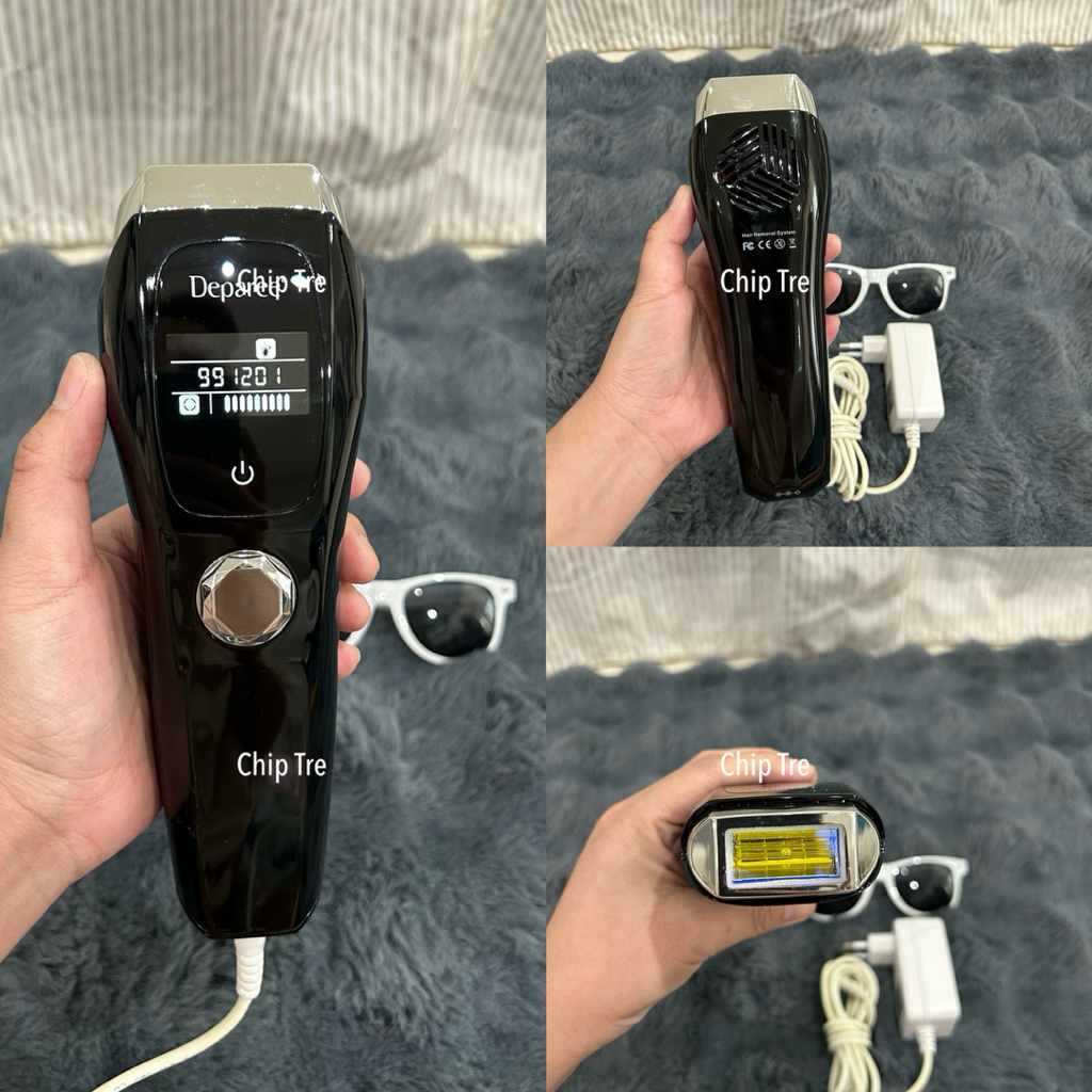 เลเซอร์กำจัดขน DEPAREE BLACK IPL DIAMOND ระบบ SKIN Sensor ตรวจจับ ...