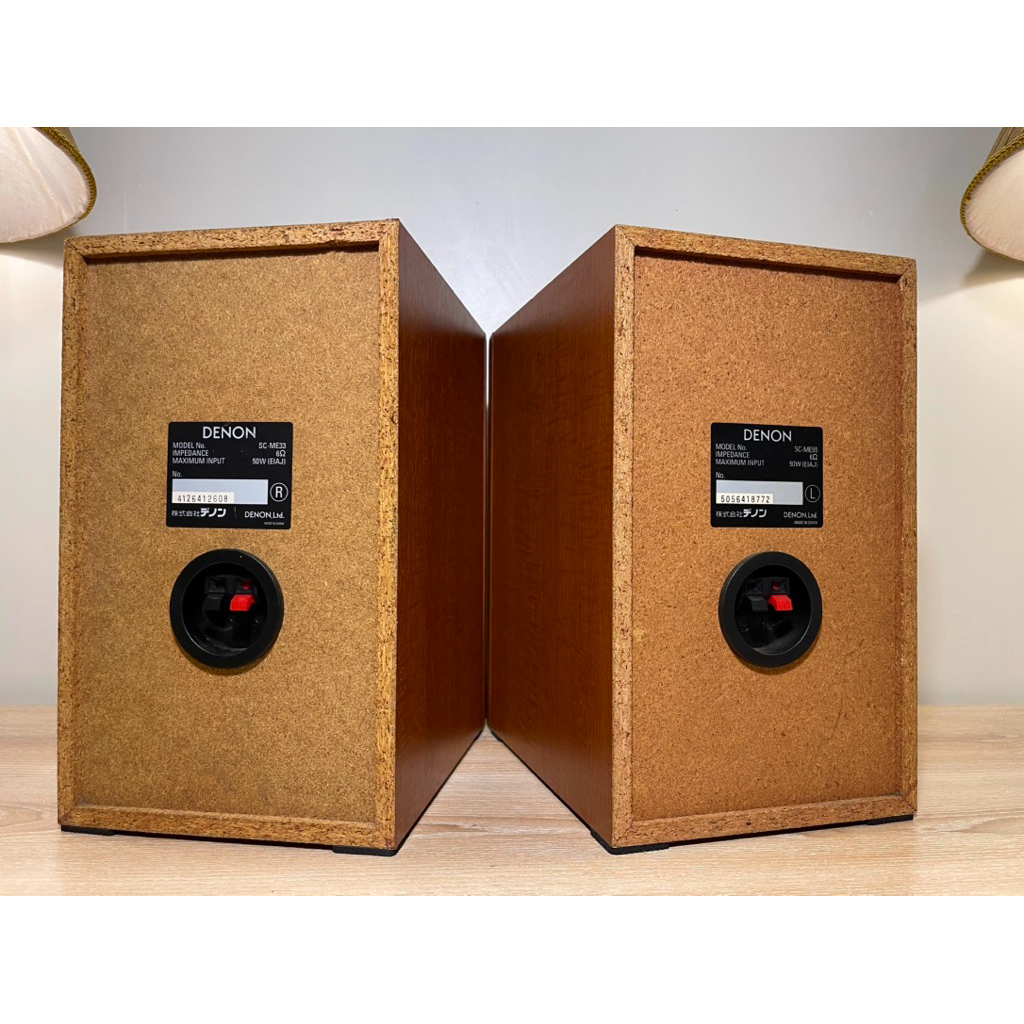 S-01-131125 DENON SC-ME55 ลำโพงมือสองจากประเทศญี่ปุ่น Woofer 5.5