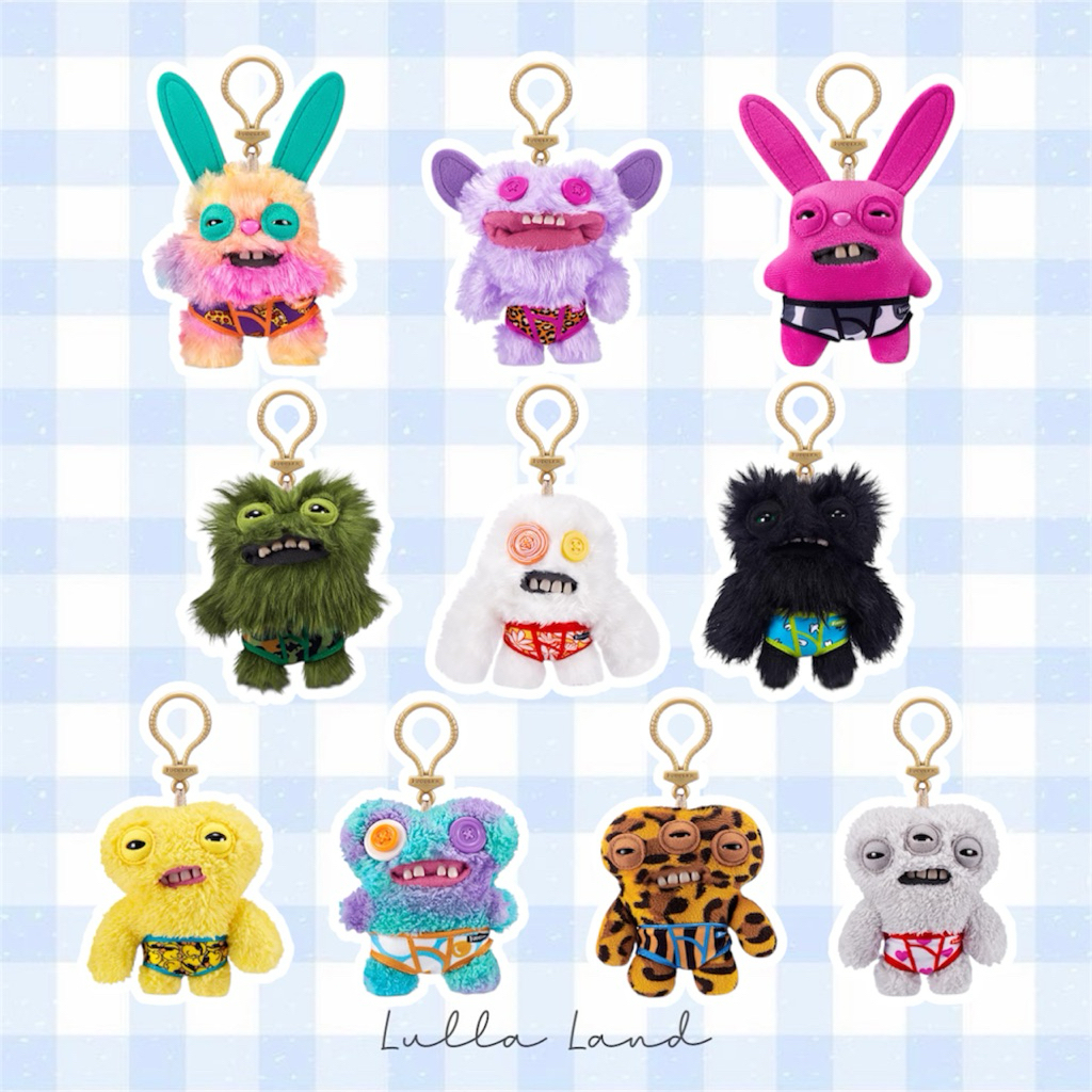 ส่งด่วน🛵💨แท้💯% พวงกุญแจ Fuggler Key Rings Series 4 by ZURU Funny Ugly ...