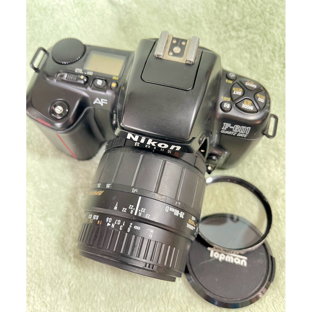 Nikon F-601 avec objectif Nikkor 70-210mm | Kaufen auf