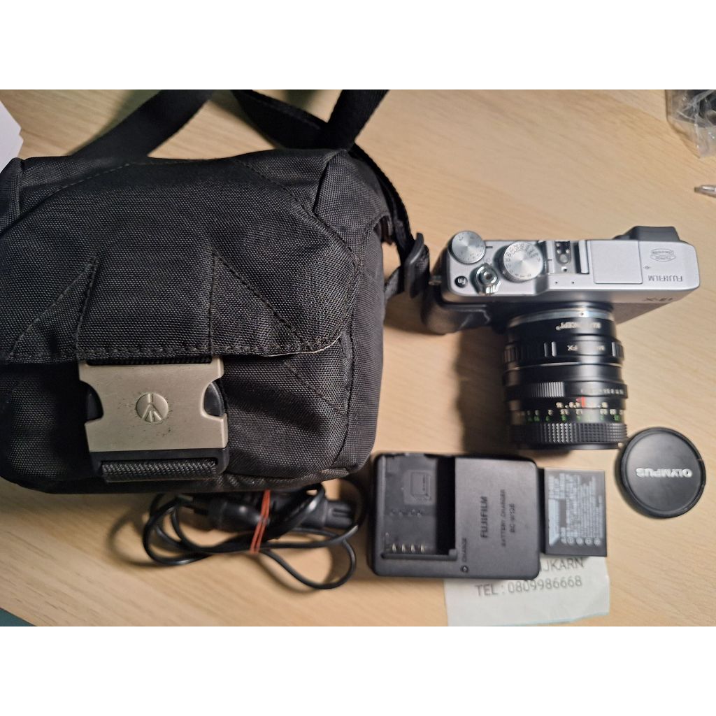 สภาพยังสวย Code ลด 1-2000 Made In Japan Body Fuji Xe1 Fujifilm Fujinon ...