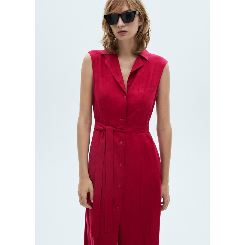 [MANGO] DRESS MOGAM-W  / เดรส รุ่น DRESS MOGAM-W Ref: 87050590