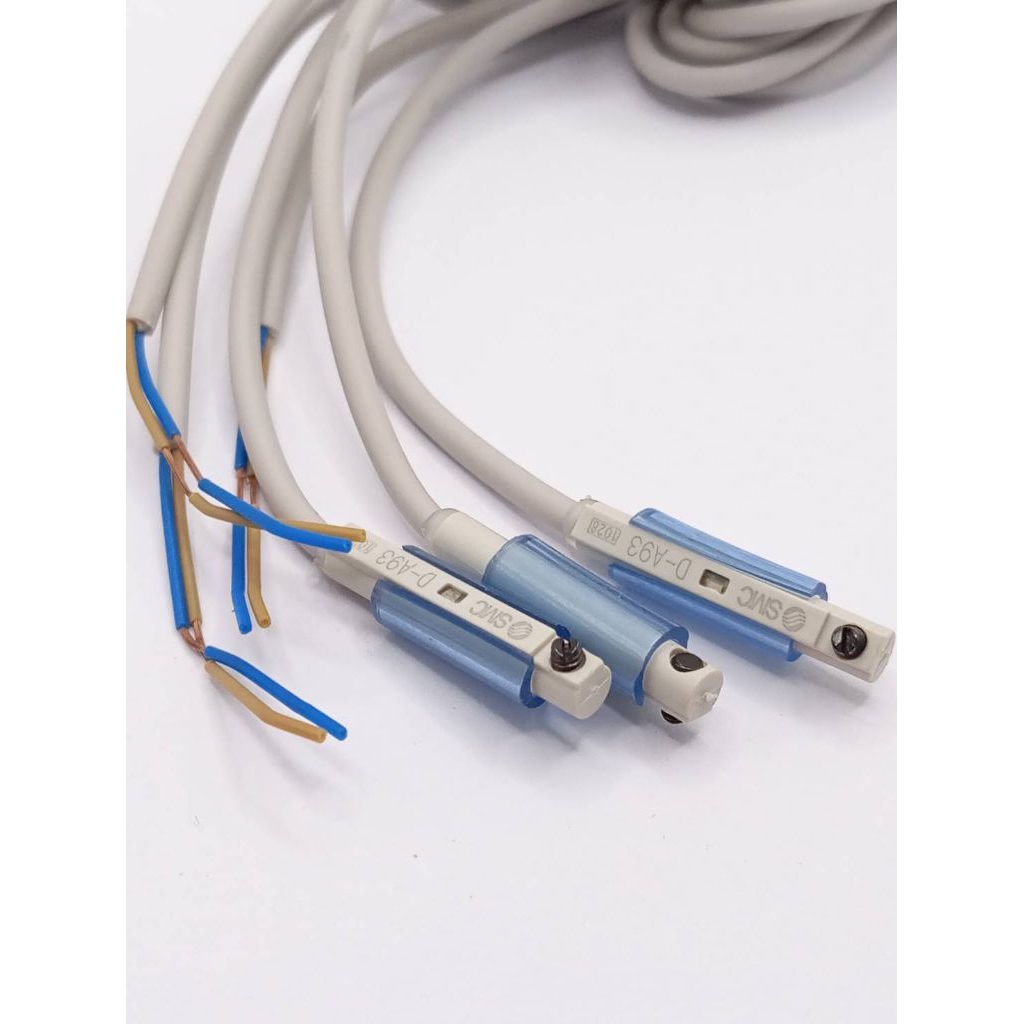 D-A93 Reed Switch SMC 3C-D-A93 ,2สาย 24VDC/100VAC 2m เซ็นเซอร์รุ่น D ...